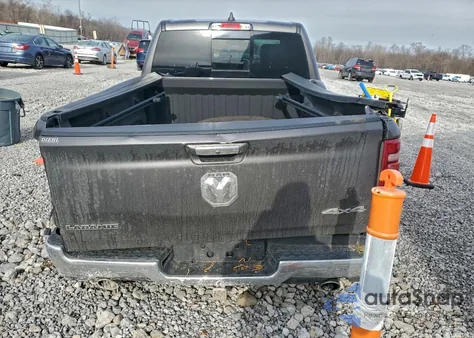 2021 Ram 1500 Laramie из США, поврежденный, VIN 1C6SRFRT1MN654567